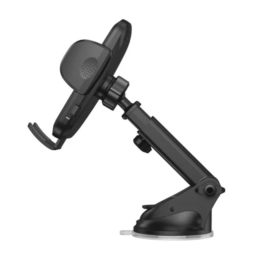 Tech-Protect CM15W-V1 autós telefontartó 15W-os vezeték nélküli töltővel műszerfalra / szellőzőrácsra - fekete - 4