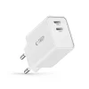 Tech-Protect C35W hálózati töltő 2x USB-C PD 35W - fehér - 6