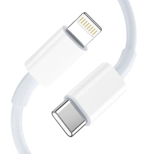 Tech-Protect C35W 2x USB-C PD 35W hálózati töltő USB-C / Lightning kábellel - fehér - 5