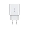 Tech-Protect C20W 2x USB-C PD 20W hálózati töltő USB-C / USB-C kábellel - fehér thumbnail
