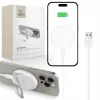 Tech-Protect QI15W-A33 indukčná nabíjačka s funkciou MagSafe a stojanom, USB-A / USB-C kábel - biela thumbnail