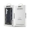 DKNY PU Bőr Kockás Minta Magsafe Tok Samsung Galaxy S24+ Fekete thumbnail