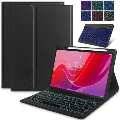 Tech-Protect SC Pen + Keyboard tok Lenovo Tab M11 / K11E 11.0 TB-330 - fekete - 2