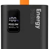 50000mAh OBAL:ME EnergyPulse Powerbank 22.5W Fekete thumbnail