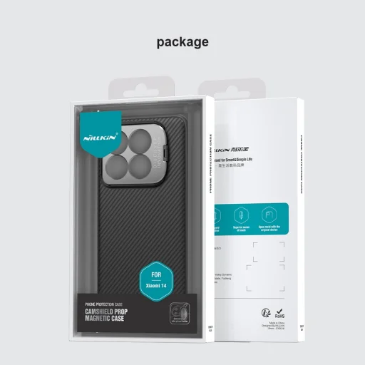 Nillkin CamShield Prop kamerás mágneses tok Xiaomi 14 Fekete - 10