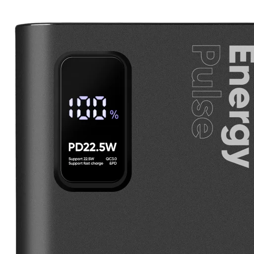 OBAL:ME EnergyPulse Powerbank 30000mAh 22.5W Fekete - 4