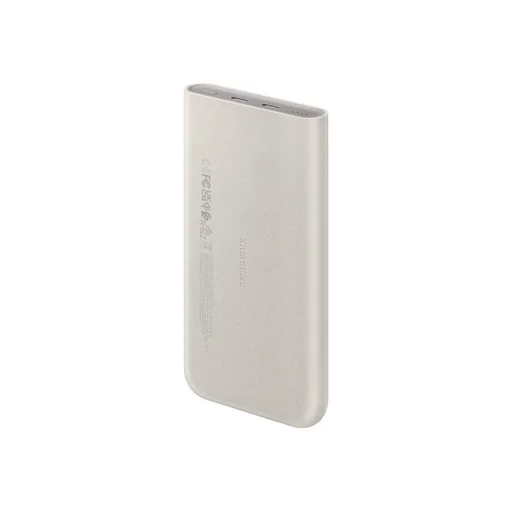 EB-U2510XUE Samsung Vezeték nélküli Powerbank 2x USB-C 25W 10000mAh Bézs - 3