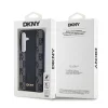 DKNY PU Bőr Kockás Minta MagSafe Tok Samsung Galaxy S24 Fekete thumbnail