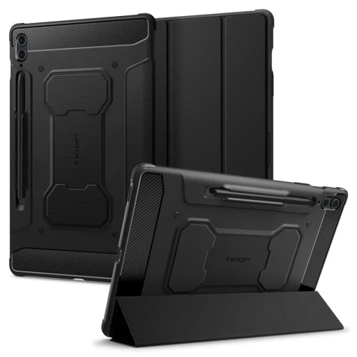 Spigen Rugged Armor Pro tok Samsung Galaxy Tab S9 FE+ 12.4" X610 / X616B - fekete - 1