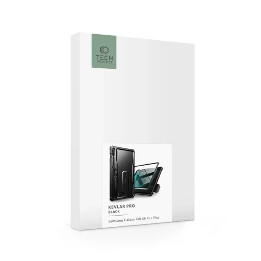 Tech-Protect Kevlar Pro tok Samsung Galaxy Tab S9 FE+ 12.4" X610 / X616B - fekete - 7