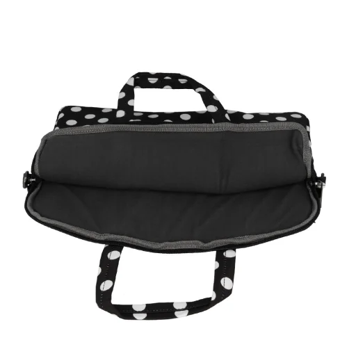 Wonder Briefcase Laptop 13-14 hüvelykes fekete pöttyös - 5