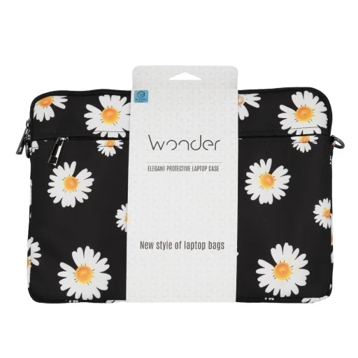 Wonder Sleeve Laptop Táska 13-14 inches Fekete Margaréta - 6