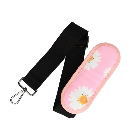 Wonder Briefcase Laptop táska 17 méretben rózsaszín százszorszépek - 4