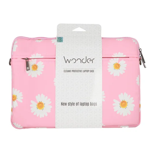 Wonder Sleeve Laptop 13-14 inches pink daisies - 6
