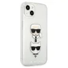 Karl Lagerfeld KLHCP13SKCTUGLS iPhone 13 mini 5,4" ezüst hardcase Glitter Karl`s & Choupette tok - 4