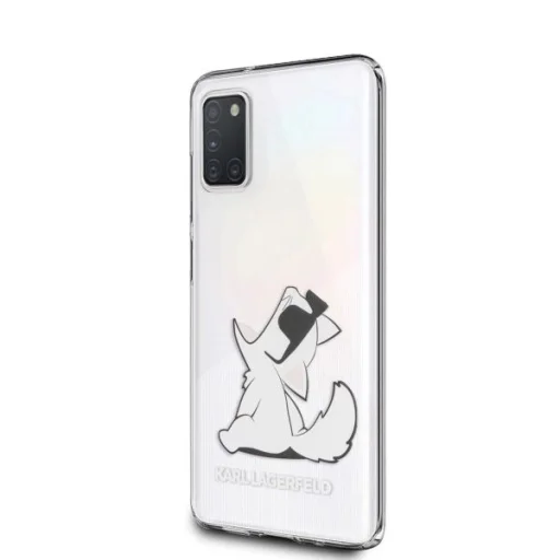 Karl Lagerfeld KLHCA31CFNRC Galaxy A31 hardcase átlátszó Choupette Fun tok - 1
