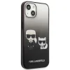 Karl Lagerfeld KLHCP13STGKCK iPhone 13 mini 5,4" tok fekete Gradálódó Ikonik Karl & Choupette thumbnail