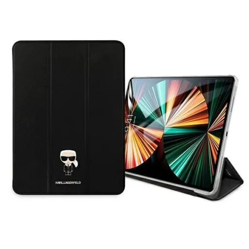 Karl Lagerfeld KLFC11OKMK iPad 11" Pro 2021 fliptok fekete Saffiano Karl Ikonikus tok - 4