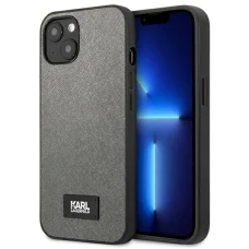 Karl Lagerfeld KLHCP13SSFMP2DG iPhone 13 mini 5,4" tok ezüst / ezüst Saffiano Plaque