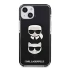 Karl Lagerfeld KLHCP13MTPE2TK iPhone 13 6,1" tok fekete Karl&Choupette Head - 3
