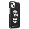 Karl Lagerfeld KLHCP13MTPE2TK iPhone 13 6,1" tok fekete Karl&Choupette Head - 4