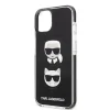Karl Lagerfeld KLHCP13MTPE2TK iPhone 13 6,1" tok fekete Karl&Choupette Head - 6