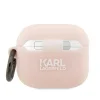 Karl Lagerfeld KLA3RUNCHP AirPods 3 pink/pink Silicone Choupette Head 3D tok thumbnail