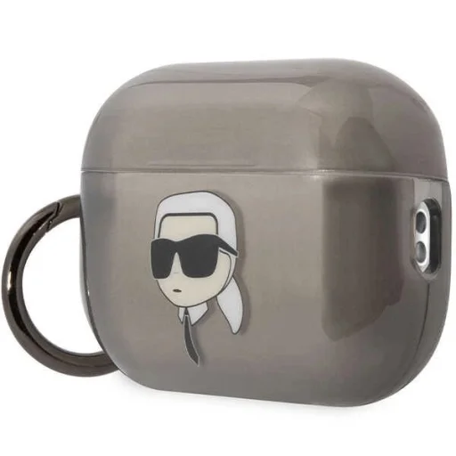 Karl Lagerfeld KKLAP2HNIKTCK AirPods Pro 2 tok fekete/fekete Ikonik Karl Lagerfeld - 3