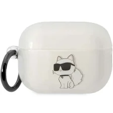 Karl Lagerfeld KLAP2HNCHTCT Átlátszó AirPods Pro 2 tok Ikonik Choupette