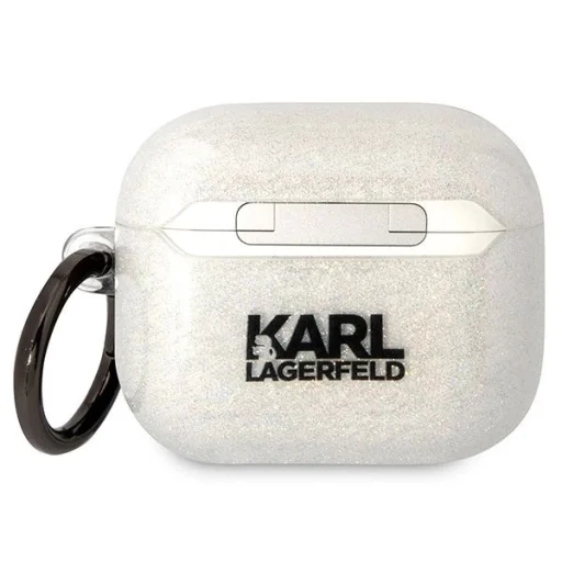 Karl Lagerfeld KLA3HNKCTGT AirPods 3 tok transzparens glitter Karl&Choupette - 2