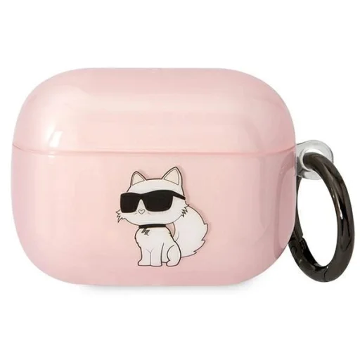 Karl Lagerfeld KLAPHNCHTCP Airpods Pro tok rózsaszín/choupette Ikonik - 1
