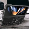 Hybrid Armor Camshield tok Z Fold 5 5G-hez kameravédővel - Fekete thumbnail