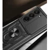 Hybrid Armor Camshield tok Z Fold 5 5G-hez kameravédővel - Fekete thumbnail
