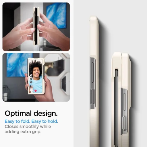 Spigen THIN FIT PEN GALAXY Z Fold 5 PEARLED IVORY puzdro - 3