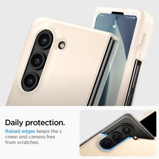 Spigen THIN FIT PEN GALAXY Z Fold 5 PEARLED IVORY puzdro - 4