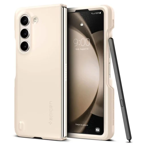 Spigen THIN FIT PEN GALAXY Z Fold 5 PEARLED IVORY puzdro - 1