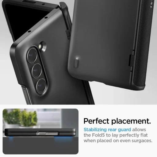 Spigen SLIM ARMOR PRO GALAXY Z Fold 5 FEKETE tok - 22
