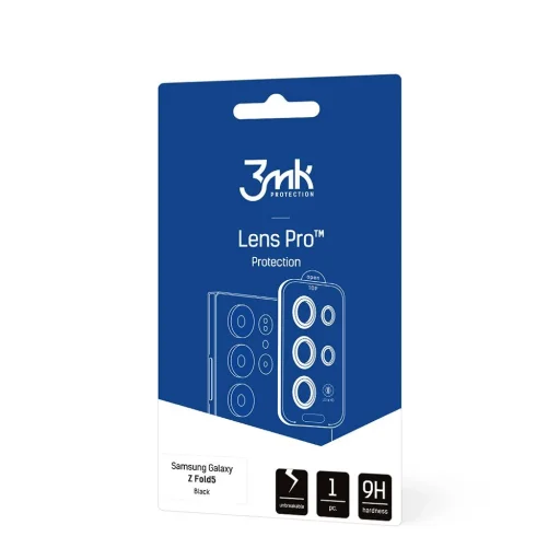 Samsung Galaxy Z Fold 5 - 3mk Lens Protection Pro Black üvegfólia - 4