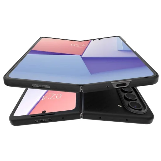 Spigen AirSkin Pro puzdro na Samsung Galaxy Z Fold 5 - čierne - 5