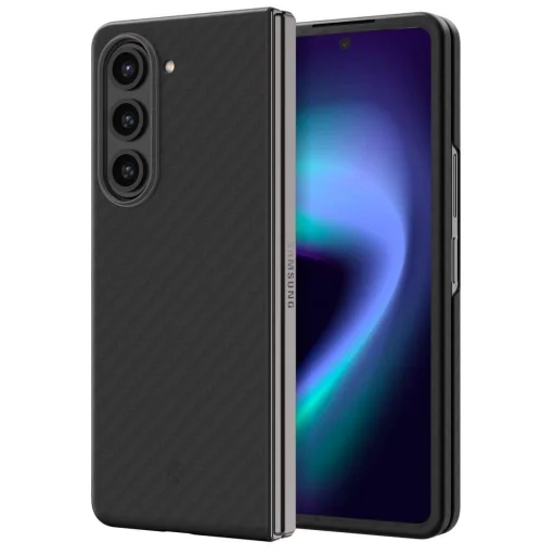 Spigen AirSkin Pro puzdro na Samsung Galaxy Z Fold 5 - čierne - 1