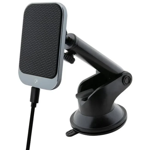 BMW BMMWCCDTPK 15W indukciós tartó szélvédőre/rácsra fekete/fekete MagSafe Signature Edition - 1