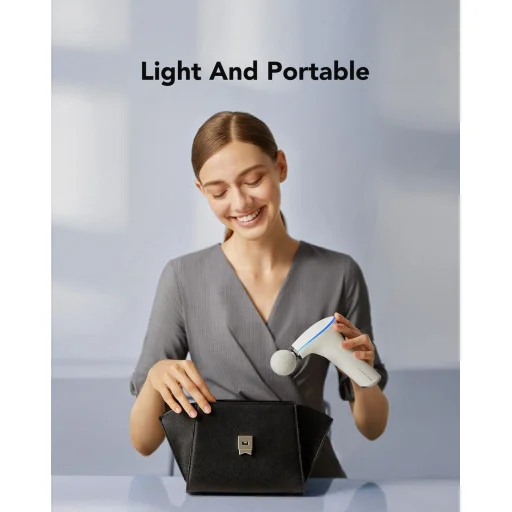 SKG F5-EN masszázspisztoly az egész testre - fehér - 11