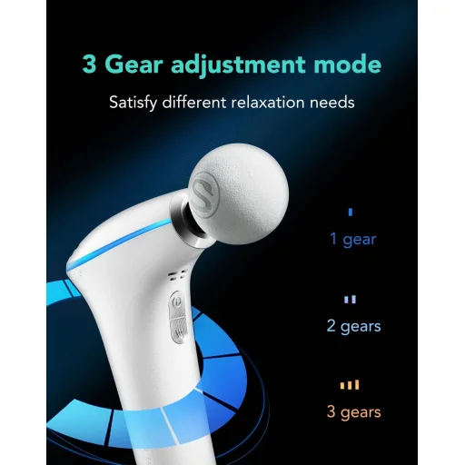 SKG F5-EN masszázspisztoly az egész testre - fehér - 22