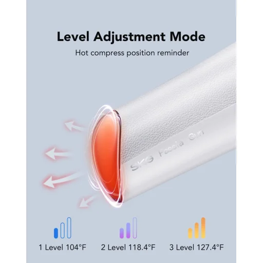SKG F5-EN masszázspisztoly az egész testre - fehér - 10