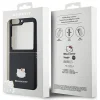Hello Kitty Metal Logo Kitty Head tok Samsung Galaxy Z Flip 5 - fekete thumbnail