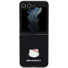 Hello Kitty Metal Logo Kitty Head tok Samsung Galaxy Z Flip 5 - fekete thumbnail