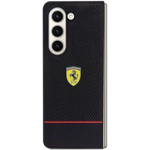 Ferrari Perforated Line tok Samsung Galaxy Z Fold 5 - fekete - 2