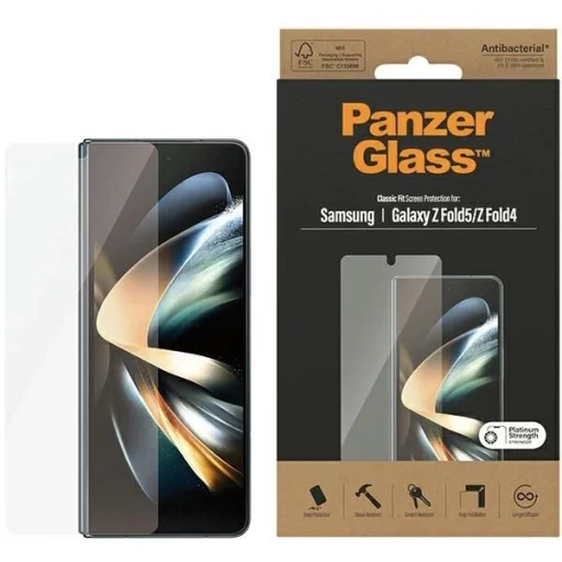 PanzerGlass Classic Fit antibakteriális üvegfólia Samsung Galaxy Z Fold 5 / Z Fold 4-hez - 1
