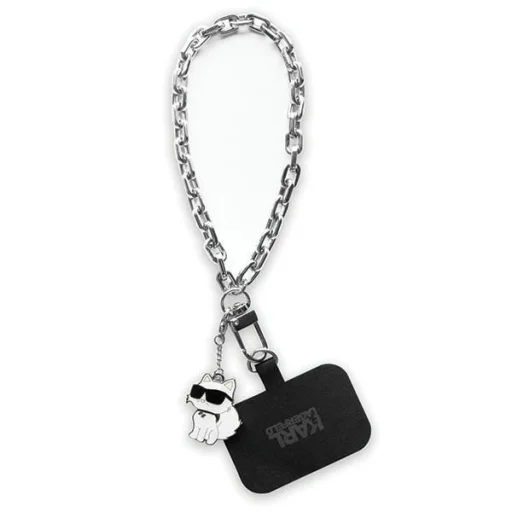 Karl Lagerfeld KLUCHCSKPK Universal Universal Hand Strap Choupette tok - ezüst - 1