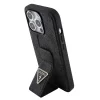 Guess PU Grip Stand 4G Strass Triangle Metal Logo iPhone 15 Pro tok thumbnail